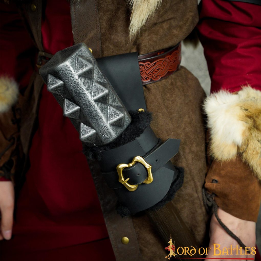 Leather Right Hand Frog for Swords and Club Arms Leather Right Hand Frog for Swords and Club Arms