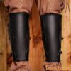Fantasy Leather Greaves Handcrafted Genuine Leathercraft Fantasy Leather Greaves Handcrafted Genuine Leathercraft