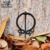 Hand Forged Historical Elfic Archer Fibula / Cloak Pin Hand Forged Historical Elfic Archer Fibula / Cloak Pin