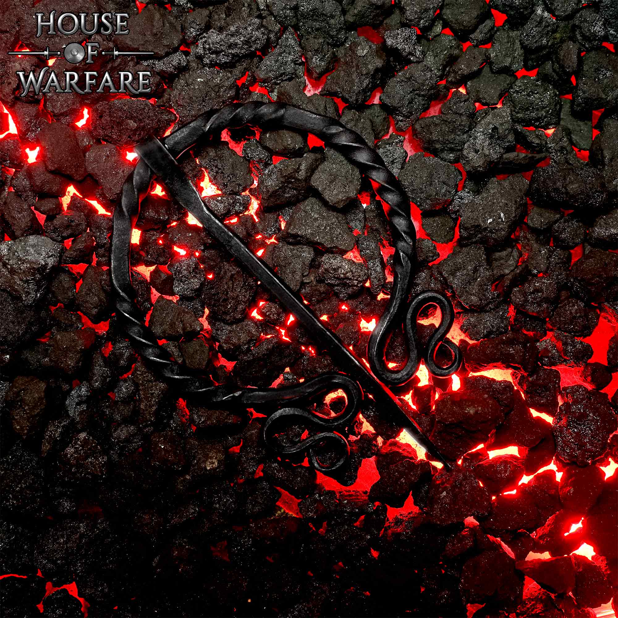 Hand Forged Historical Elfic Archer Fibula / Cloak Pin Hand Forged Historical Elfic Archer Fibula / Cloak Pin