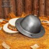 Medieval Shield Boss Natural and Polish, 1.8 mm Steel, Battle Ready