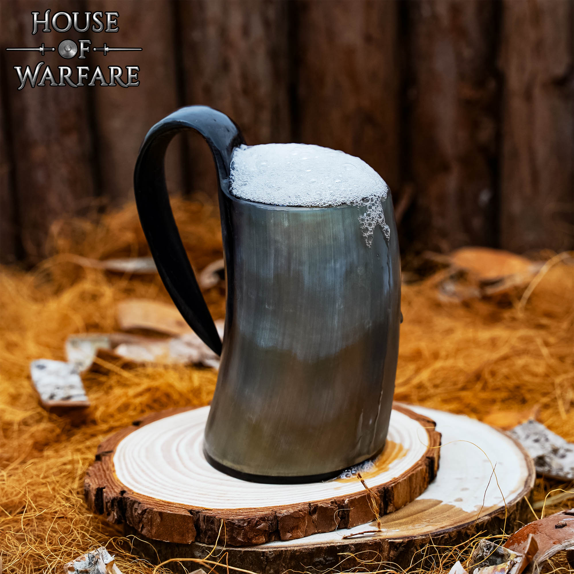 Handcrafted Small Authentic Horn Ale Mug
