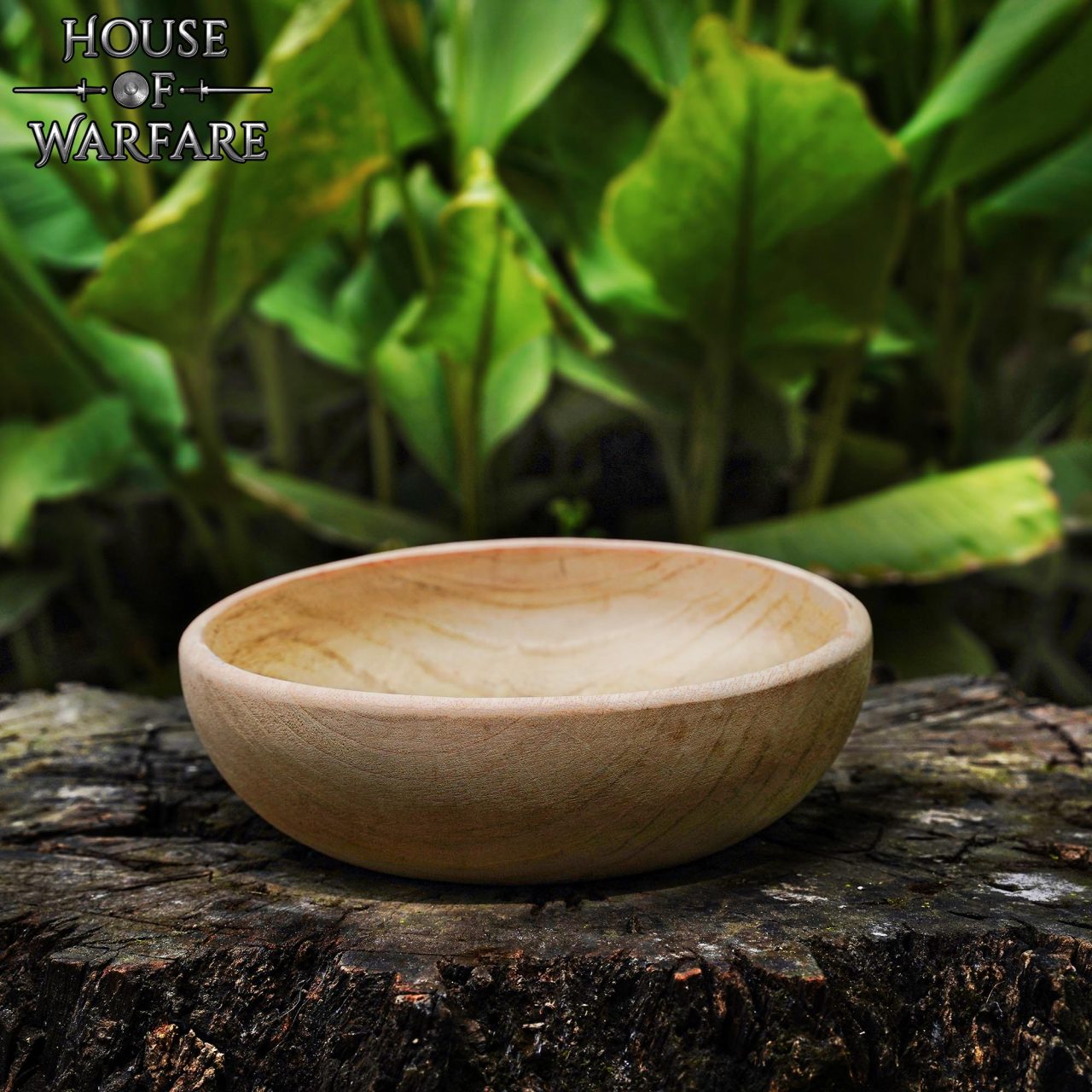 Large Handcrafted Wooden Bowl