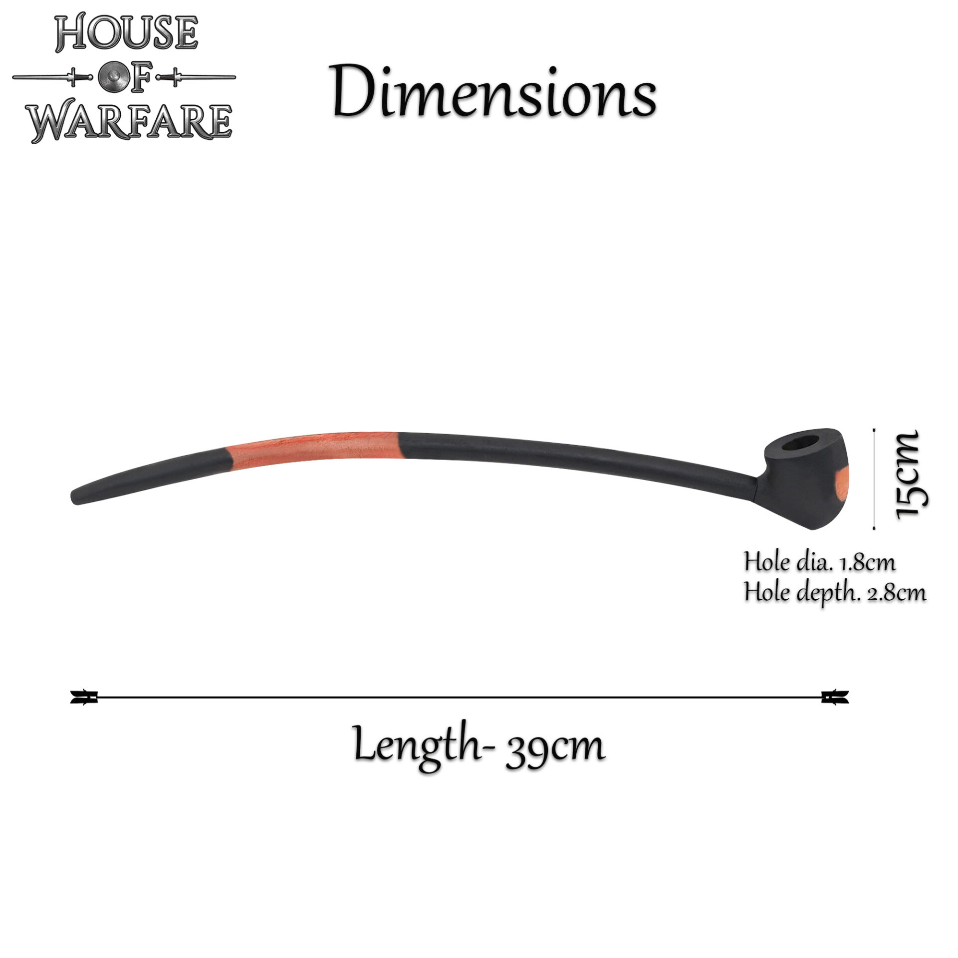 'The Wandering Wizard' Smoking Pipe 'The Wandering Wizard' Smoking Pipe