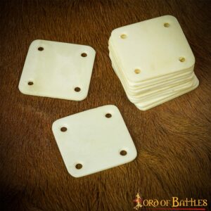 Viking Weaving Bone Tablets Functional Genuine Bone Accessory