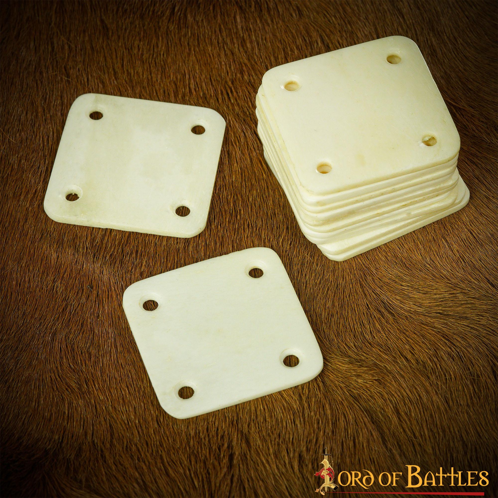 Viking Weaving Bone Tablets Functional Genuine Bone Accessory Viking Weaving Bone Tablets Functional Genuine Bone Accessory