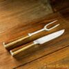 Handcrafted Fully Functional Knife and Fork Cutlery Set Stainless Steel Handcrafted Fully Functional Knife and Fork Cutlery Set Stainless Steel