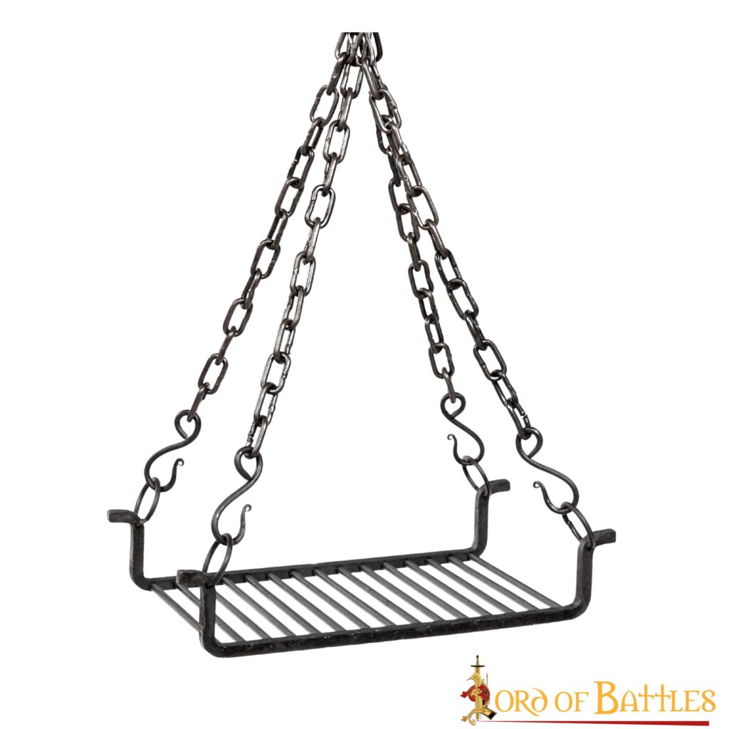 Iron Grill Hand Forged Fully Functional Camping Accessory