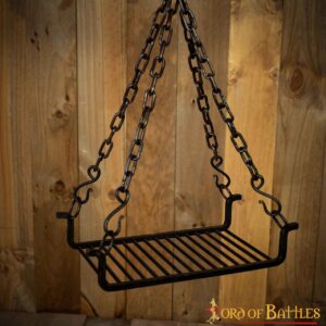 Iron Grill Hand Forged Fully Functional Camping Accessory Iron Grill Hand Forged Fully Functional Camping Accessory