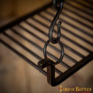 Iron Grill Hand Forged Fully Functional Camping Accessory Iron Grill Hand Forged Fully Functional Camping Accessory