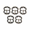 8903A-5pcs_1 Medieval Brass Belt Buckle Set of 5 Fully Functional Accessory