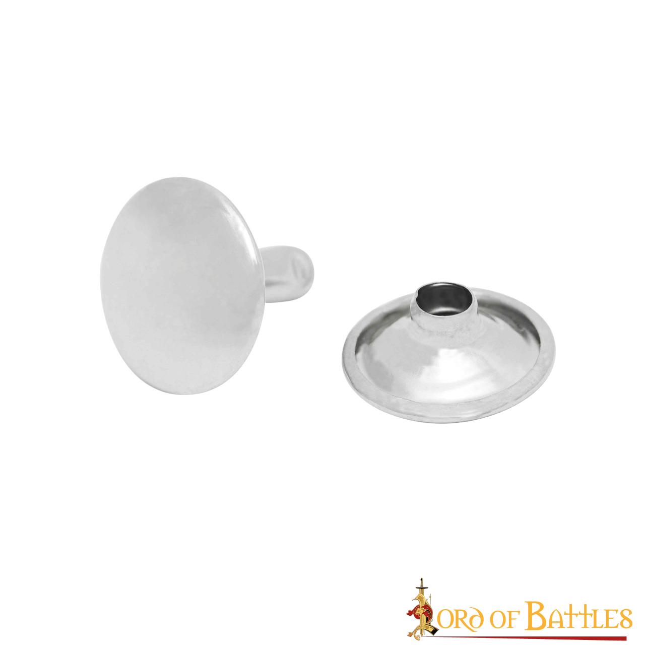 12mm Steel Tich Buttons Set of 50 12mm Steel Tich Buttons Set of 50