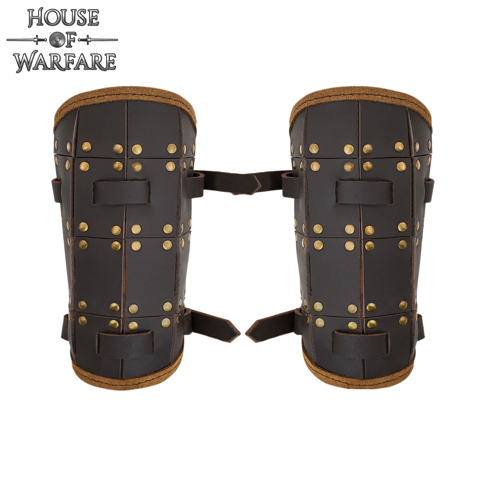 Genuine Leather Warrior Bracers Genuine Leather Warrior Bracers