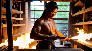 Japanese Spear Naginata Forged By Hand: The Ultimate Weapon of Medieval Japan