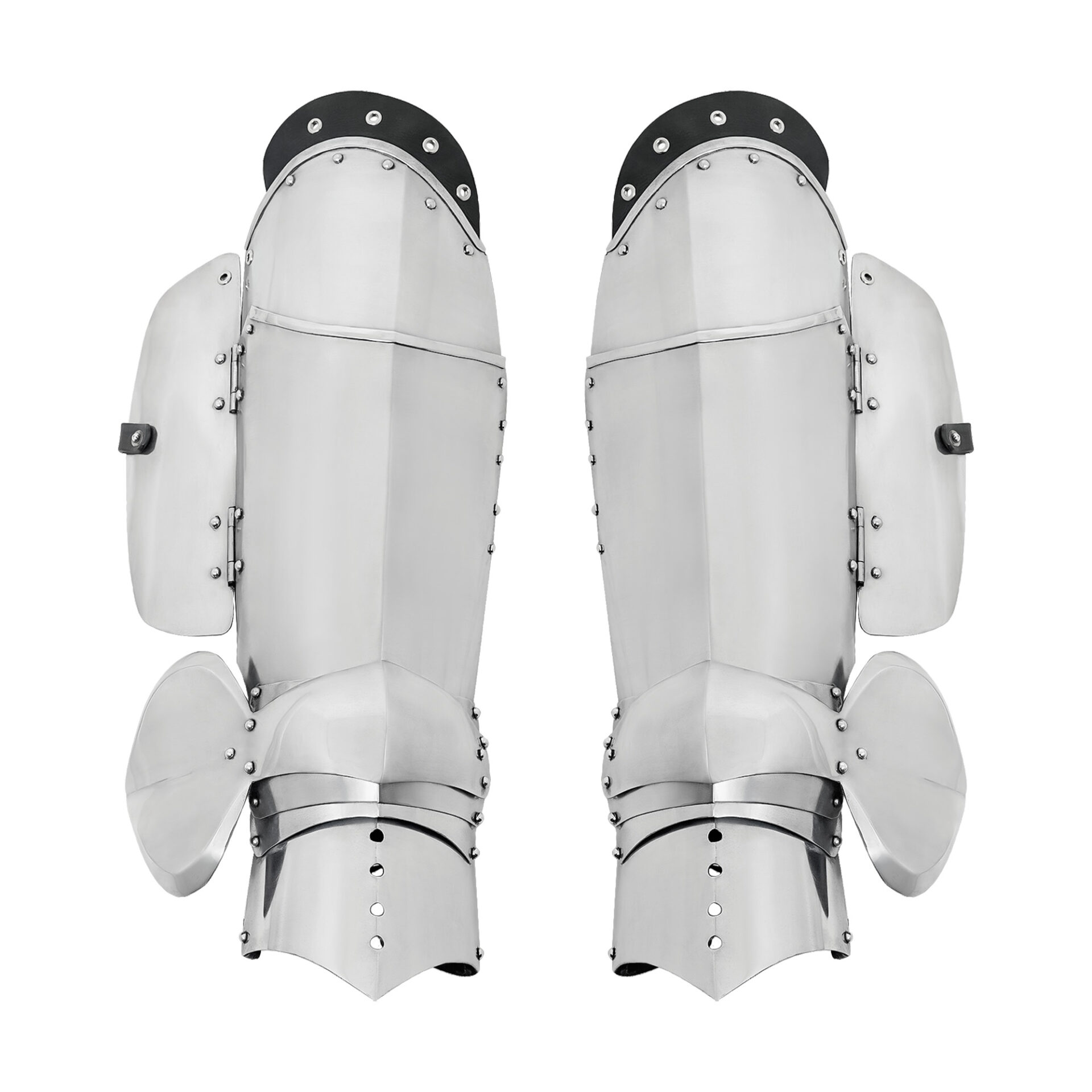 Leg Armor Set / Cuisse and Poleyn – 16 Gauge Steel