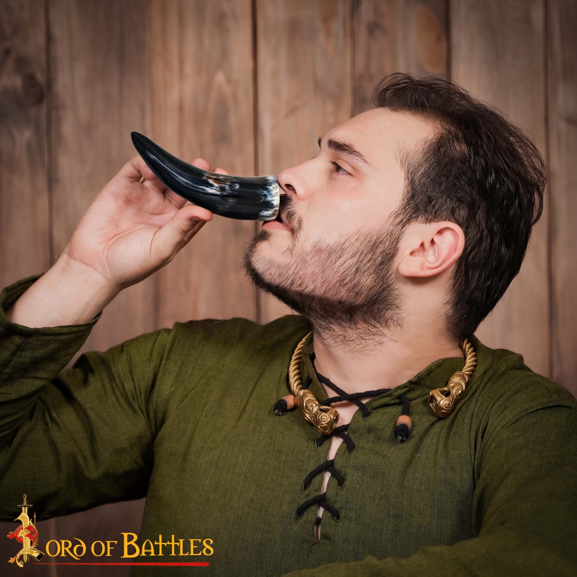 Medieval Viking Drinking Horns