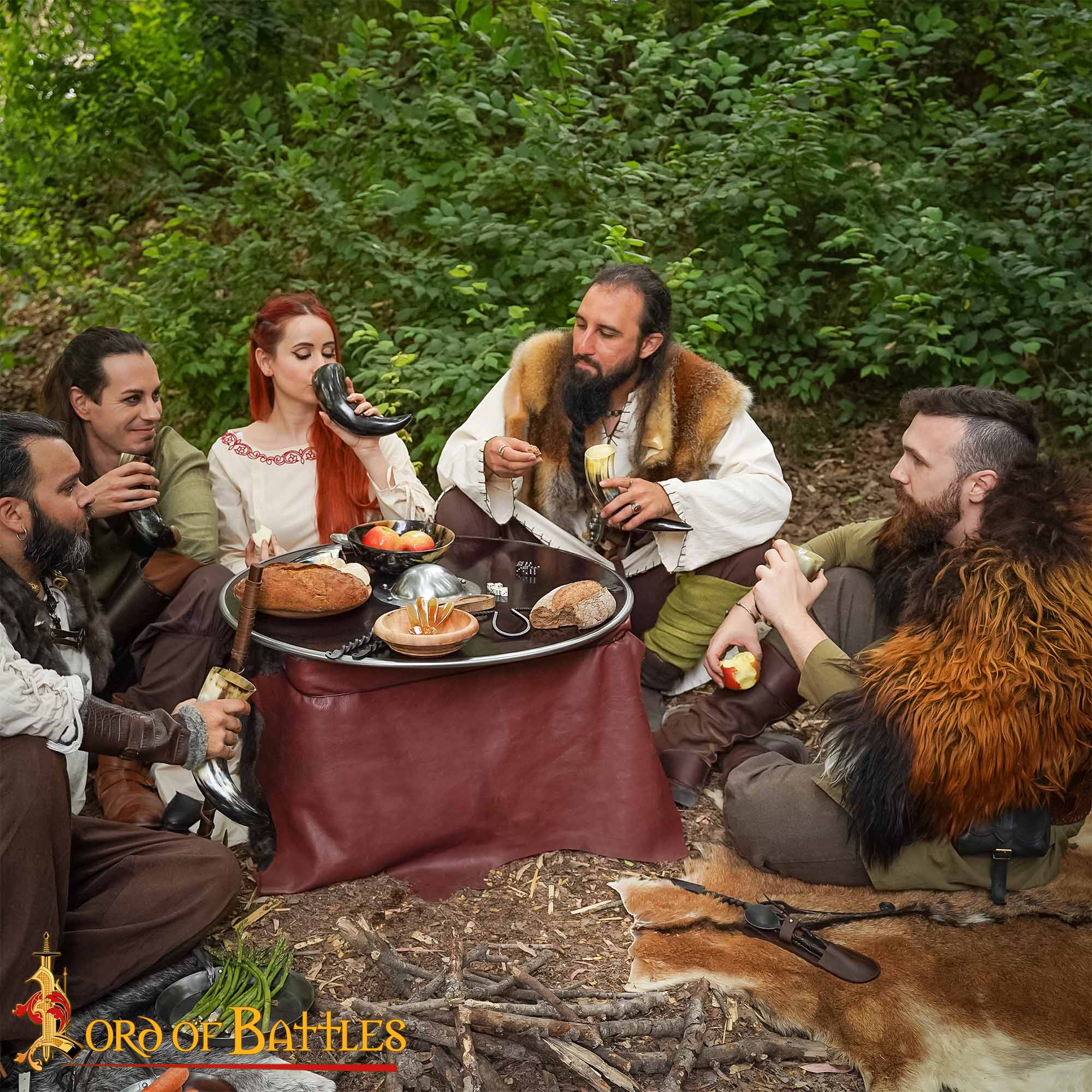 Medieval Viking Drinking Horns