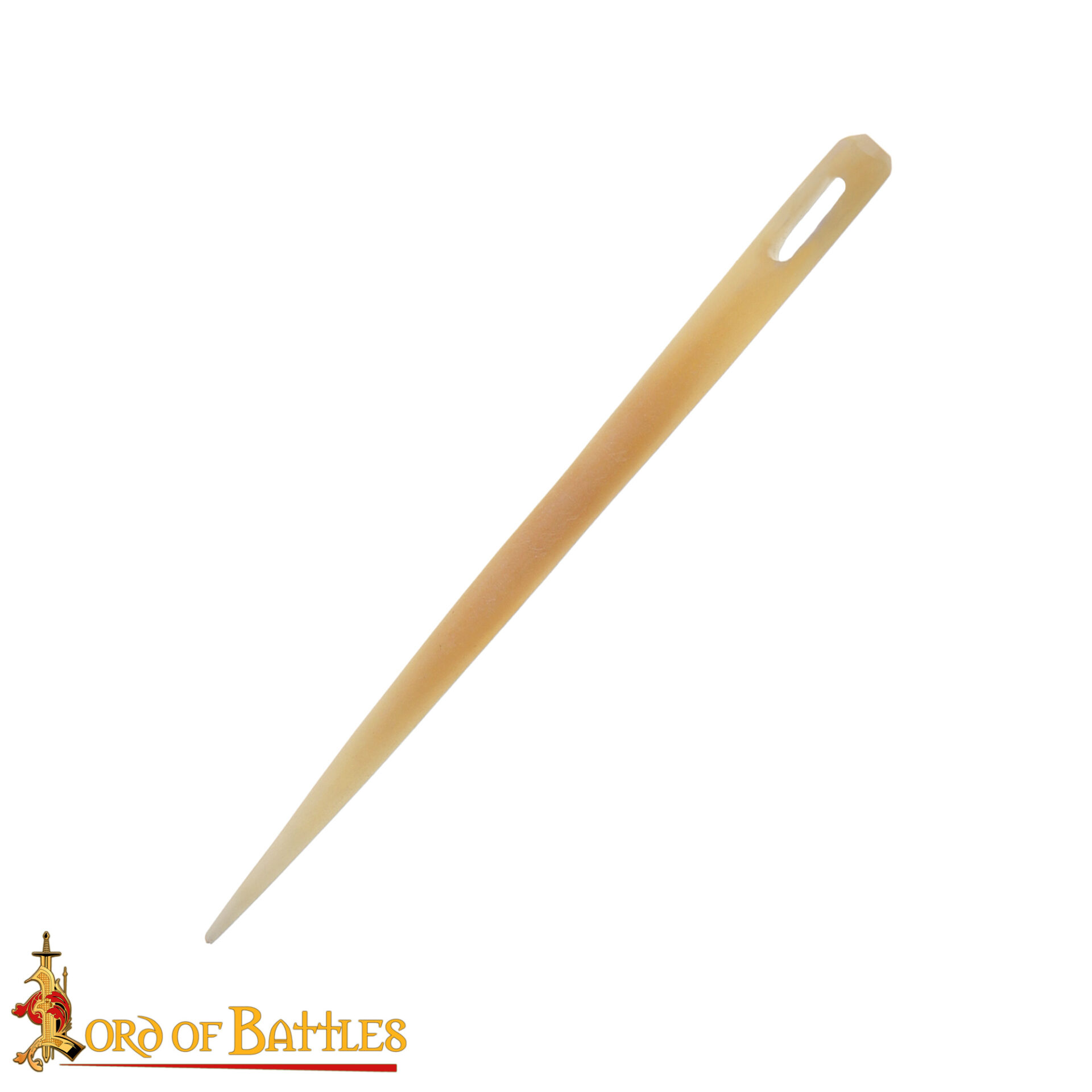 Medieval Embroidery Needle Handmade Genuine Bone Functional Accessory