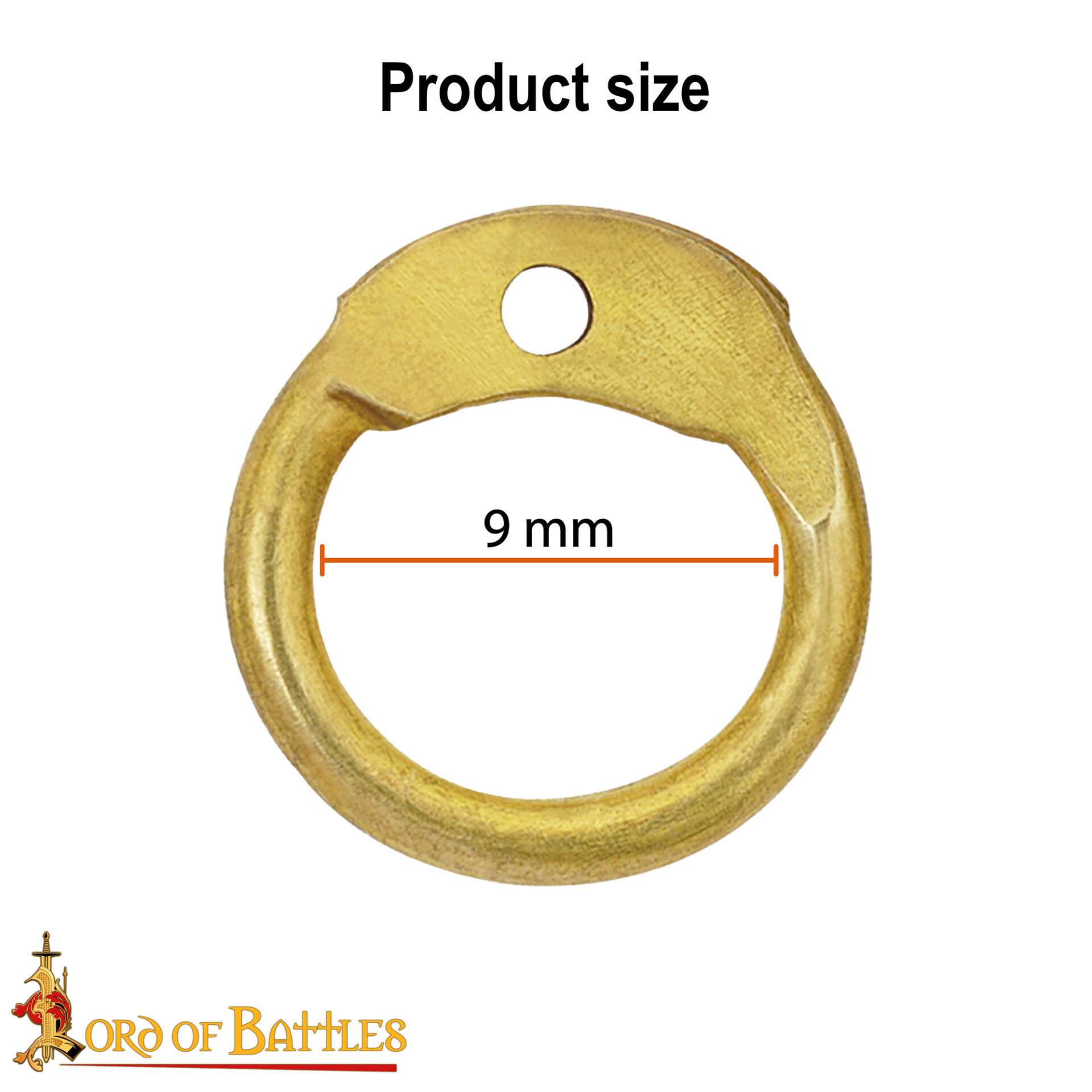 Solid Brass Loose Rings