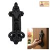 Vintage Cast Iron Door Knocker-500221 3 Gothic Front Door Knocker