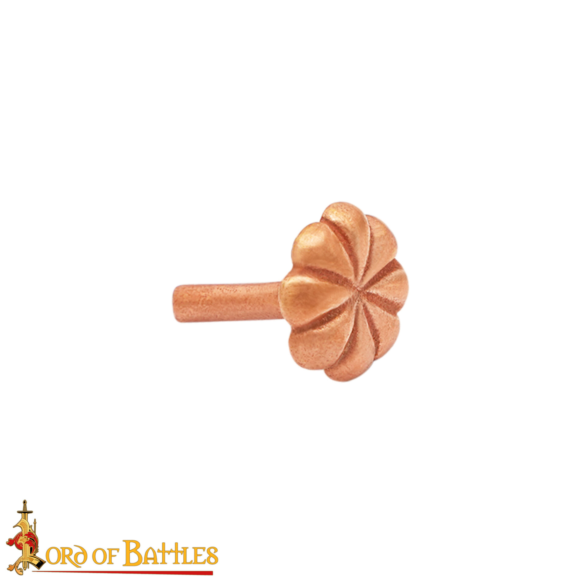 Lost-wax Cast Bronze Flower Fitting / Mount Lost-wax Cast Bronze Flower Fitting / Mount