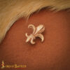 Fleur de Lys Belt Mount