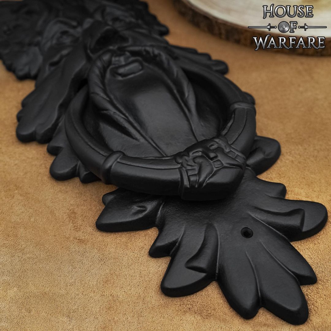 3 Green Man Door Knocker