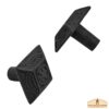 Hand Forged Iron Cabinet Knob Pull - Pack of 4 Hand Forged Iron Cabinet Knob Pull - Pack of 4