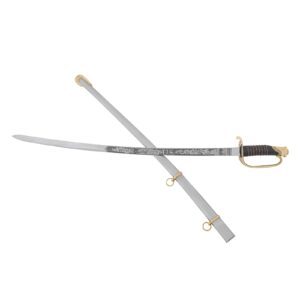 U.S Civil War Cavalry Saber Sword with Steel Scabbard U.S Civil War Cavalry Saber Sword with Steel Scabbard