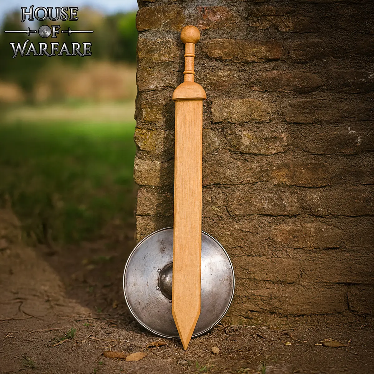 Roman Gladius Sword Wooden - Image 6