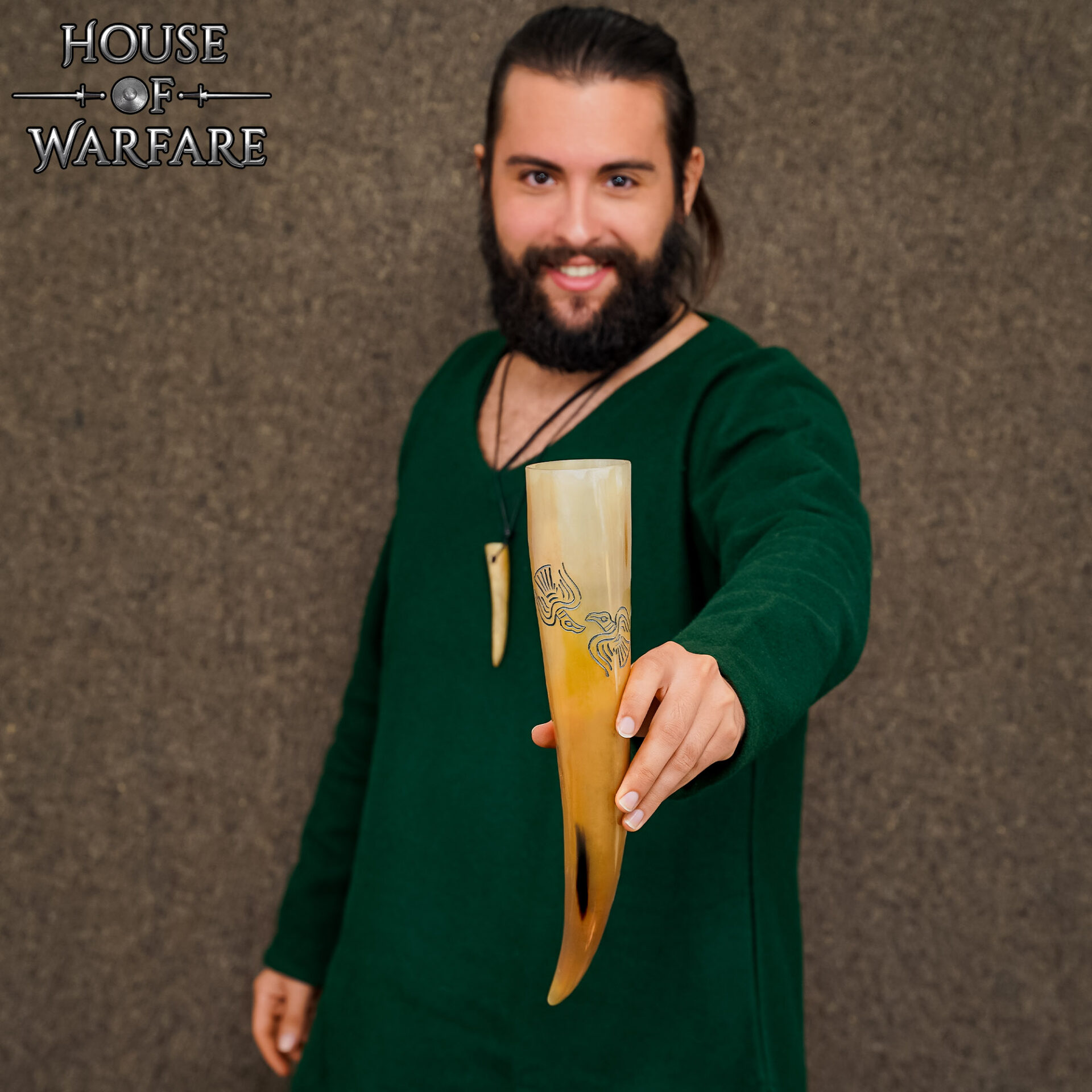 Odins Ravens Genuine Drinking Horn Odins Ravens Genuine Drinking Horn