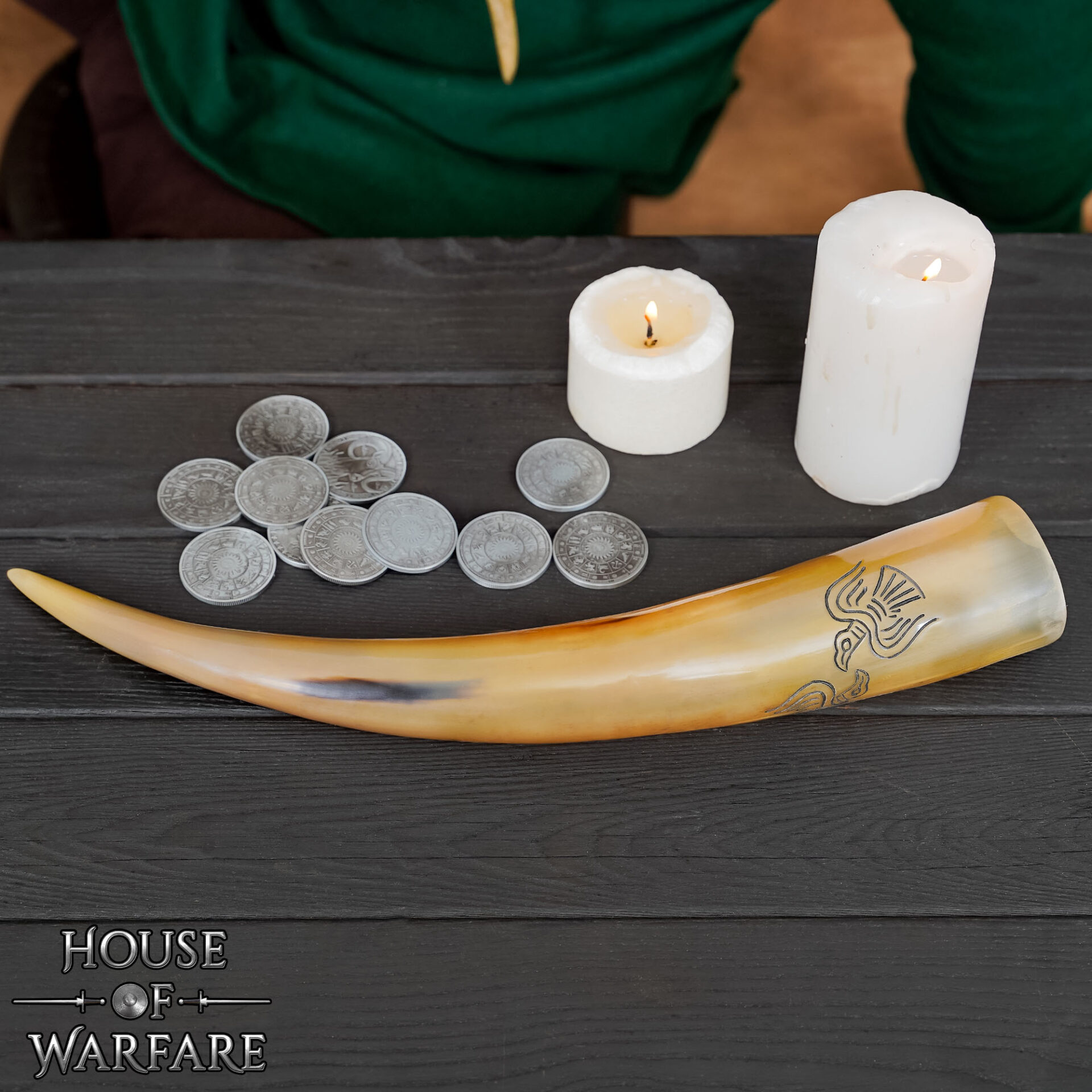 Odins Ravens Genuine Drinking Horn Odins Ravens Genuine Drinking Horn