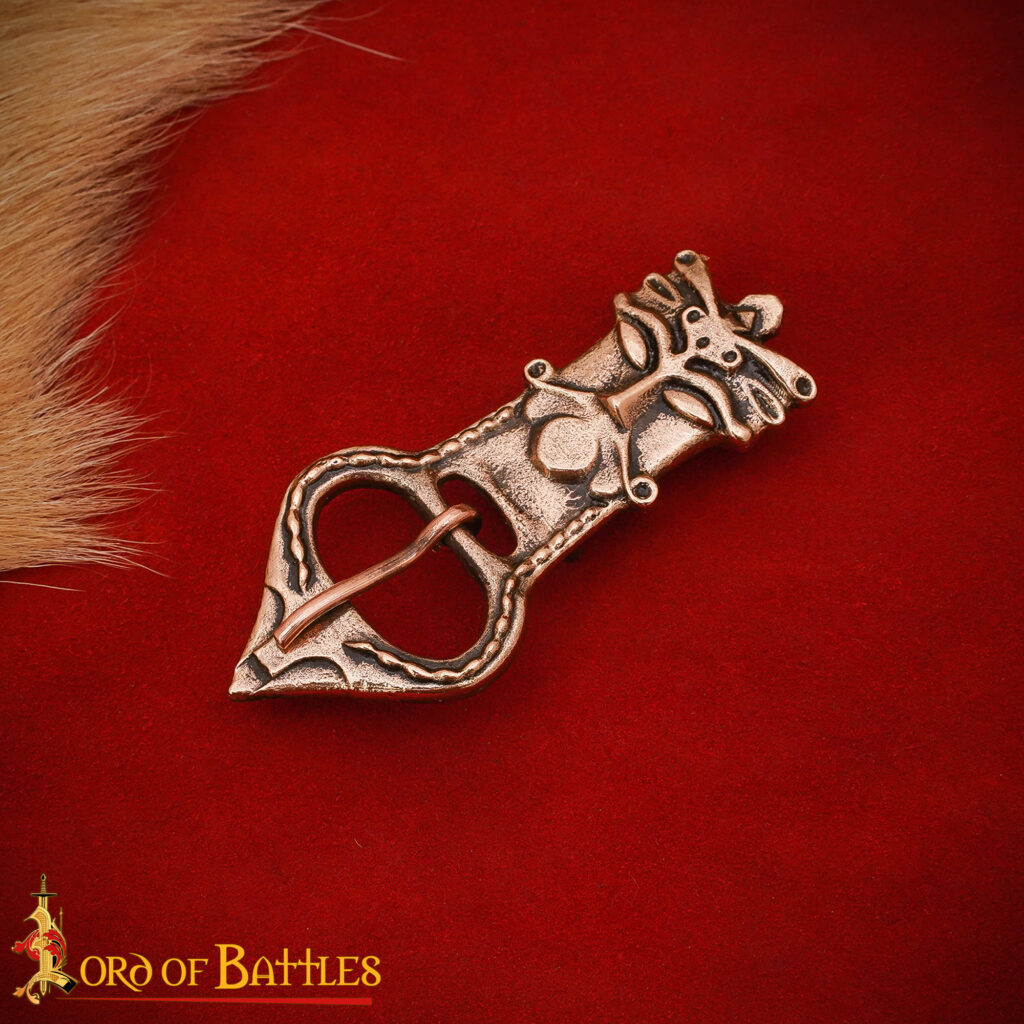 Solid Bronze Celtic Buckle