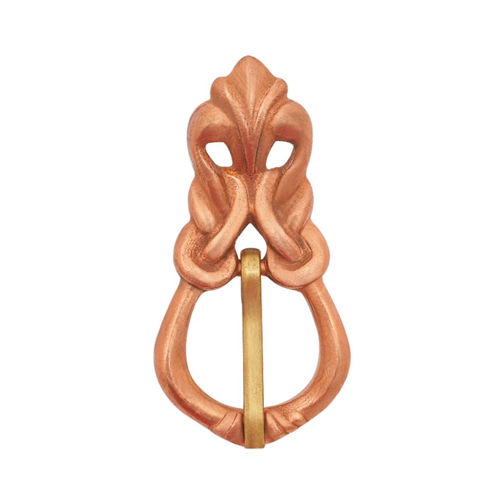 Solid Bronze Buckle with Celtic Knot Motifs