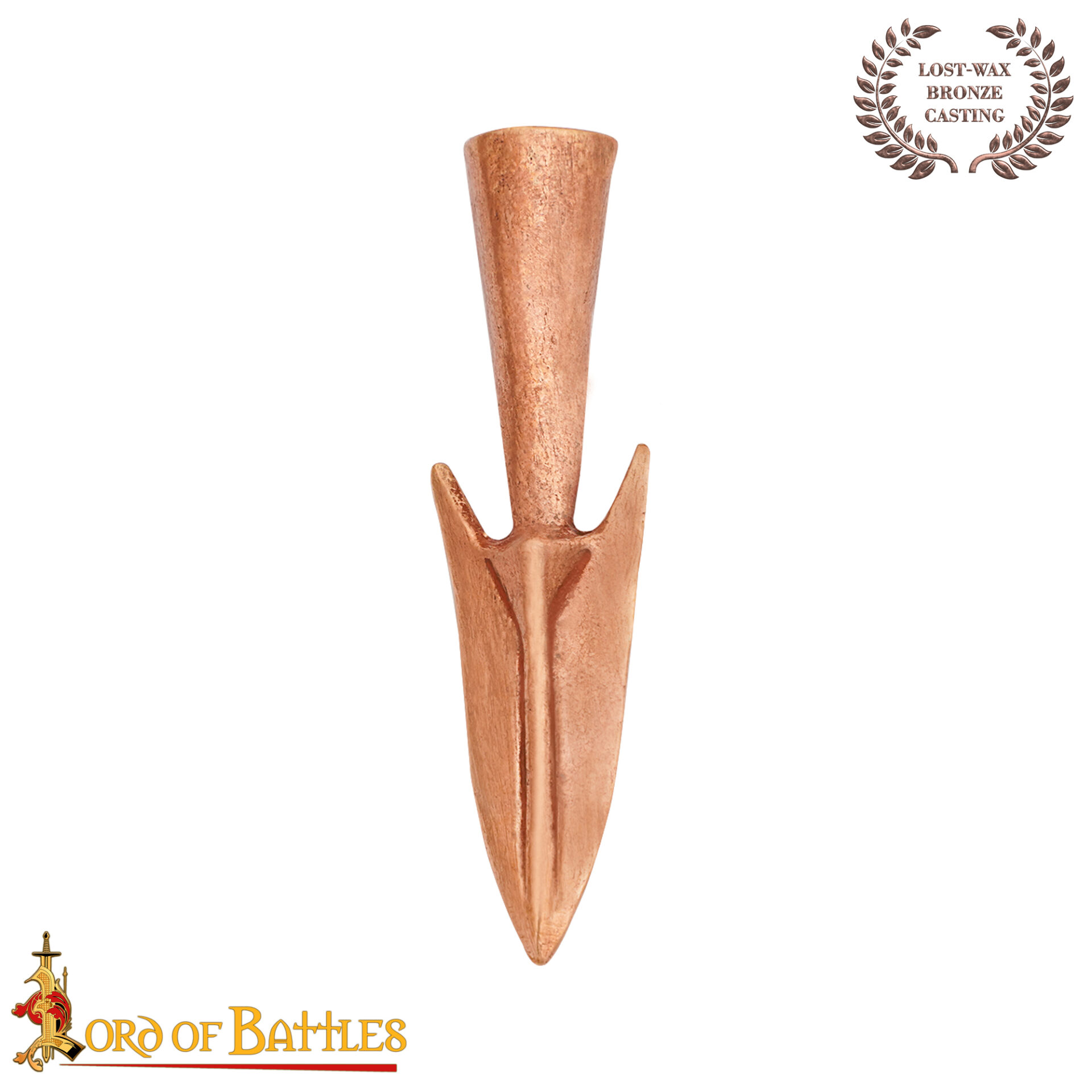 Lost-wax Cast Bronze Small Arrowhead-26435BZ 2 Roman Arrowhead