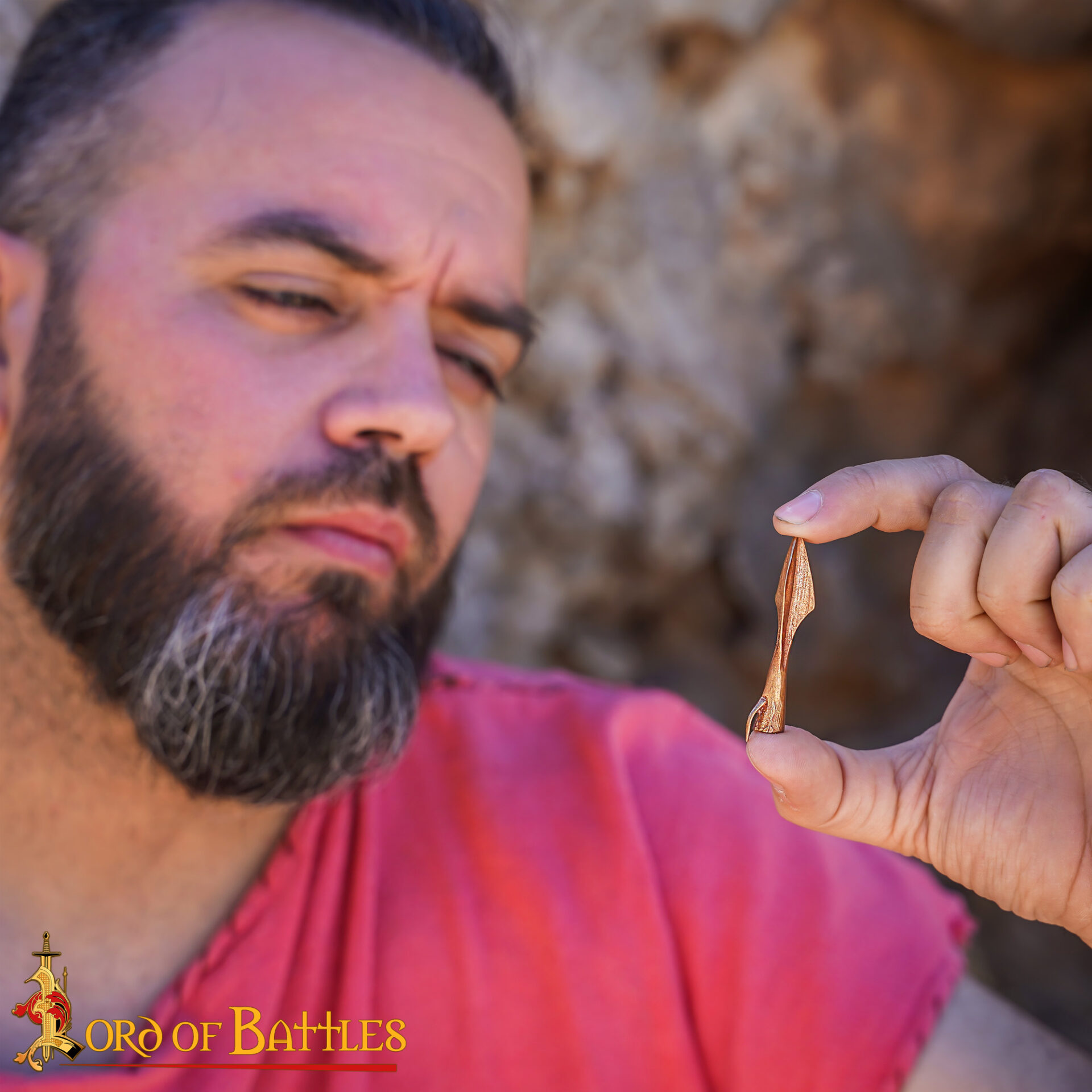 Lost-wax Cast Bronze Small Arrowhead-26436BZ 5 Roman Arrowhead