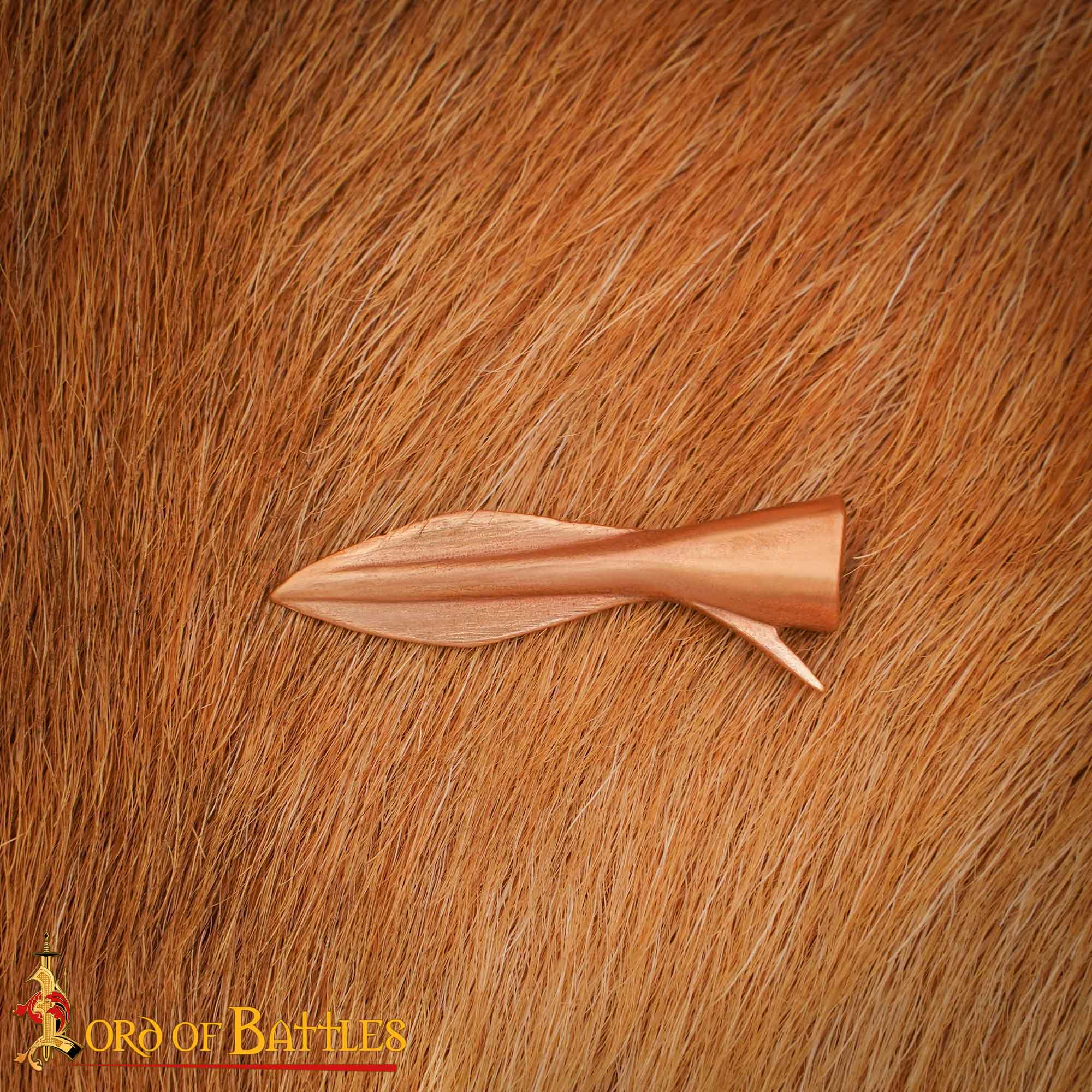 Lost-wax Cast Bronze Small Arrowhead-26438BZ 5 Roman Era Arrowhead