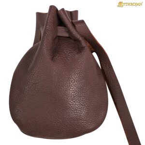 Leather Drawstring Pouch