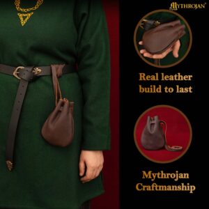 Leather Drawstring Pouch