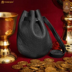 Leather Drawstring Pouch