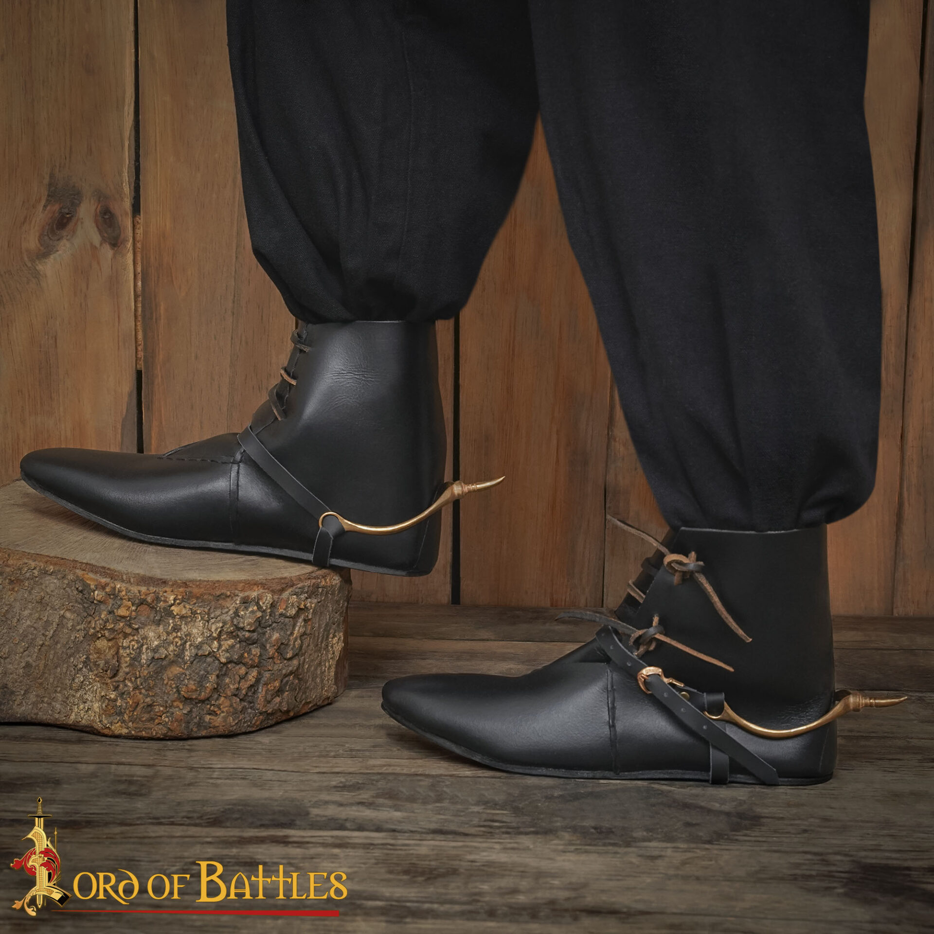 Medieval Prick Spurs Lost Wax Cast Bronze-26441BZ 5 Lost-wax Cast Bronze Spurs