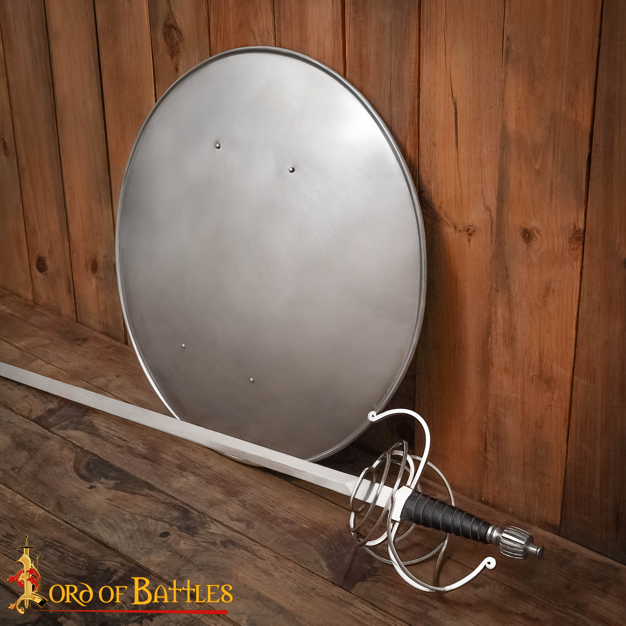 Medieval Steel Round Shield-25189 1 Shield