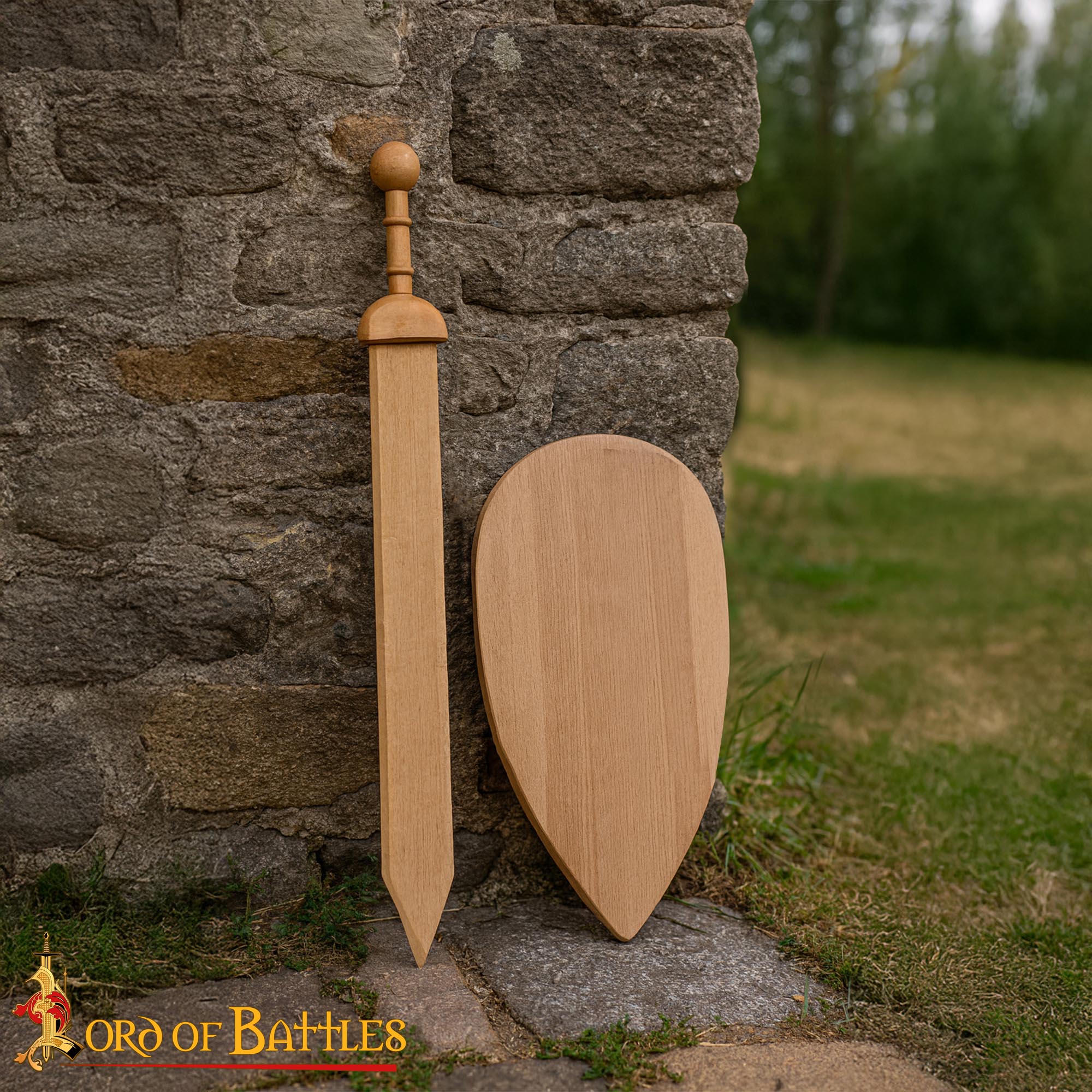 Roman Wooden Gladius Rudis Training Sword - 5707 7 Gladius