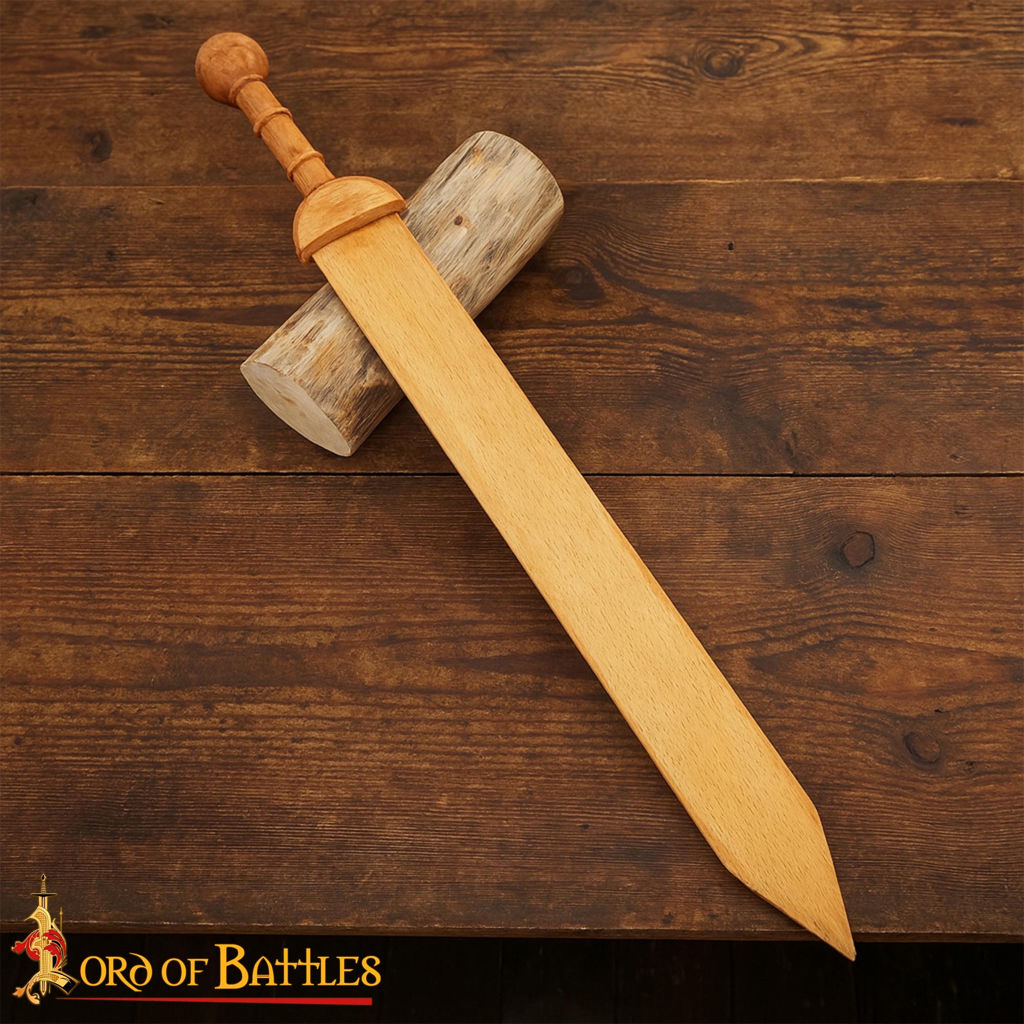 Roman Wooden Gladius Rudis Training Sword - 5707 Gladius