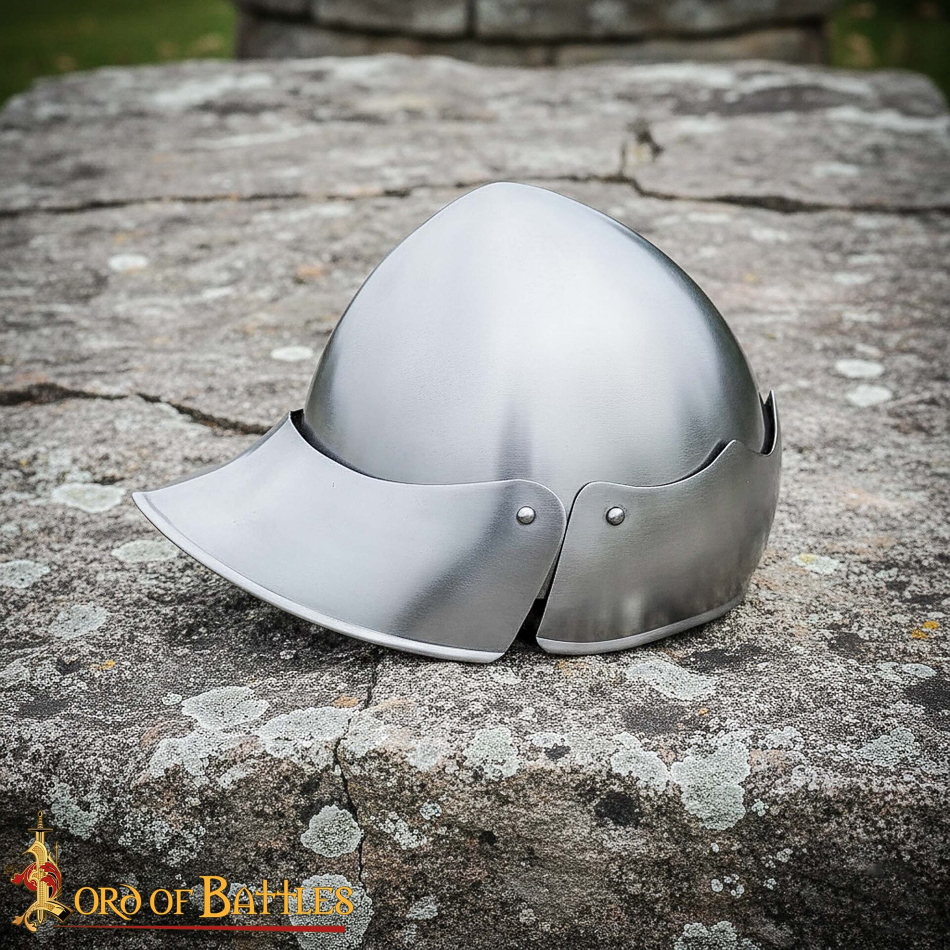 15th Century Franco Burgundian Sallet Helmet-25662 4 Franco-Burgundian Sallet Helmet