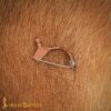 Lost-wax Cast Bronze Fibula - Authentic Roman Era Cloth Pin