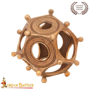 Lost-wax Cast Bronze Roman Dodecahedron