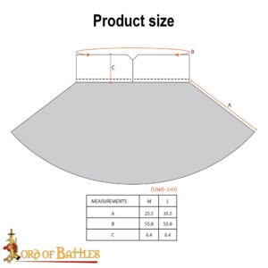 Round Ring Chainmail Aventail, Dome Riveted, 8mm 18 gauge, Mild Steel