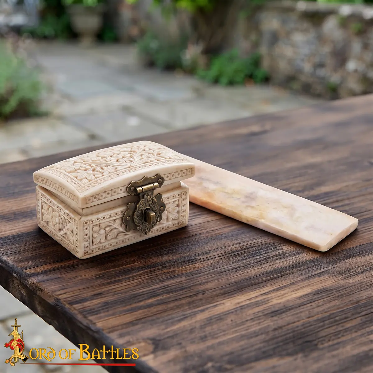 Viking Knife Handle - Genuine Bone Handle for Knife Making - Image 7
