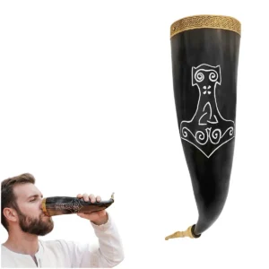 Hammer of Thor Drinking Horn